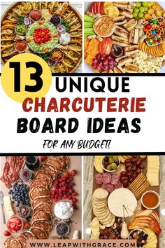 the top ten unique charcuterie board ideas for any budget