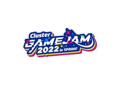 the logo for cluster game jam 2012 in spring, with stars and stripes on it