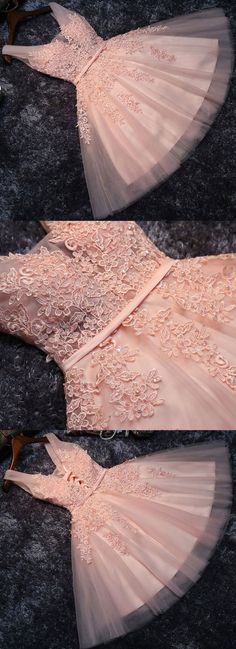 A-Line Homecoming Dresses,V-Neck Homecoming Dresses,Pearl Pink Homecoming Dresses,Tulle Homecoming Dresses,Sash Homecoming Dresses,Appliques Homecoming Dresses,Pearls Homecoming Dresses,Lace Up Homecoming Dresses,Thin Belt Homecoming Dresses,Homecoming Dresses 2017 Dress Short Prom, Short Graduation Dresses, Homecoming Dress Short, Dama Dresses, Tulle Homecoming Dress, Cheap Homecoming Dresses, Pink Cocktail Dress, Cheap Evening Dresses, Pearl Pink