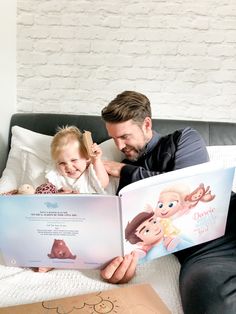 Darcie seems delighted not only to read her new book but also to start coloring in the illustrated packaging. 🎨 Best Family Gifts, Best Dad Gifts, Family Memories, Bestselling Books, Good Good Father