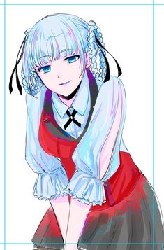 Bangs Braid, Puffy Sleeves Shirt, Arte Dark, Kirari Momobami, Smile White, Frilled Sleeves, Aqua Eyes, Fotografi Vintage