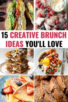 15 creative brunch ideas you'll love