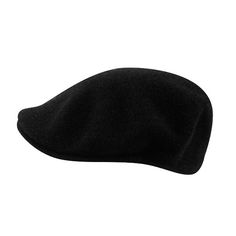 Kangol Wool 504 Classic Cap Classic Wool Six-panel Fitted Hat, Classic Six-panel Wool Fitted Hat, Classic Wool Six-panel Snapback Hat, Classic Wool Snapback Hat, Classic Six-panel Snapback Hat, Classic Fitted Hat With Flat Bill, Classic Wool Snapback Hat With Curved Brim, Classic One Size Fits Most Felt Cap, Classic Baseball Cap