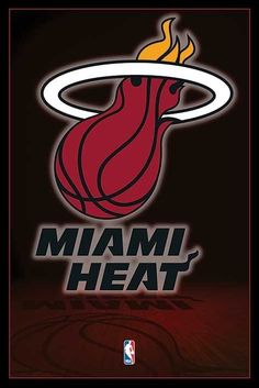 the miami heat logo is shown in this photo taken on march 22, 2011 at the miami