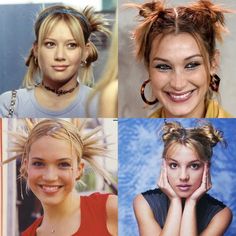 2000 Hairstyles, Early 2000s Hairstyles, Outfits Mujeres, 90s Fashion Trends, 2000s Hair, 2000s Hairstyles, Y2k Hair, Y2k Hairstyles