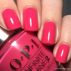 The Best Summer Nail Color Ideas For 2024 - Winky Pink Strawberry Nail Color, Nail Colors For Hawaii Vacation, Late Summer Nail Colors 2024, Pink Red Nail Color, Summer 24 Nail Colors, 2024 Nail Colors Summer, Opi Summer 2024 Collection, Summer Nail Polish 2024, Trending Nail Colors 2024 Spring