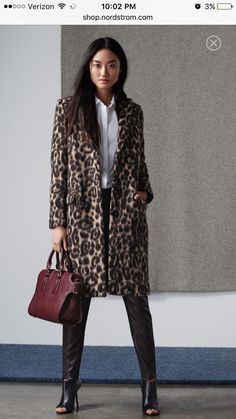 Animal Print Fashion, Camel Coat, Outfit Look, Burberry London, An Animal, Trench Coats, Women's Coat