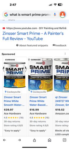 an ad for smart prime is shown on the webpage, and it appears to be in