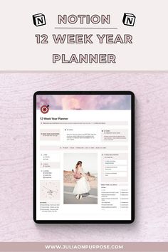 #12_Week_Year_Notion #12_Week_Plan #Notion_Template_Ideas #12_Week_Year 12 Week Year Notion, Notion Template For Work