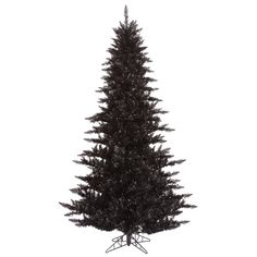 a black pine tree is shown on a white background with the top half turned down