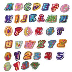 PRICES MAY VARY. Package Included: including 26pcs embroidered patches alphabet A-Z, 10pcs numbers 0-9 applique patch, a total of 36 pieces iron on patches Product Size: each letter or number patch measures about 1.7 inch (height) and 1.0 inch (width), Please allow small differences due to manual measurement. Material: high quality embroidered cotton material, with hot melt adhesive on the back, can be sew on or iron on Widely Use: iron on letters patches can be used for repairing clothes, or de Iron On Letter Patches, Letter Patches, Iron On Letters, Collage Board, Alphabet Stickers, Best Free Fonts, Number 0, Number 9