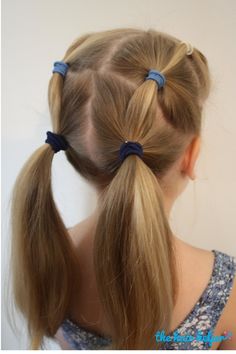 Quick Hairstyles For School, Kids Hairstyle, Easy Hairstyles For School, Hairstyles For Kids, Short Hair Styles Easy, Easy Hairstyles For Long Hair, Quick Hairstyles