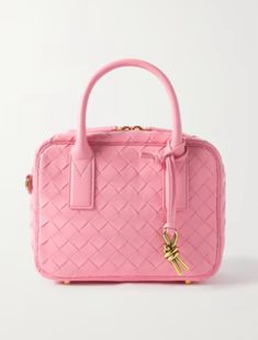 Bottega Veneta Bag Tote, 2024 Color Trends, Bottega Veneta Bag, 2024 Color, Curated Gifts, Bags Designer Fashion, Pink Leather, Net A Porter