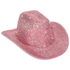 Need This By Halloweeen? Please Order By 10/25 To Allow For Usps Shipping Delays New Sparkling Bling Swarovski Crystal Rhinestone Barbie Pink Cowboy Hat + Free Bling Gift We Always Include A Free Thank You Gift Get $10 Off Not A Poshmark Member Yet? Enter This Code: Sblingthings This Beautiful Cowboy Hat Set Is Great For Any Occasion! Theme Party, Wedding, Prom, Quincenera, Sweet 16 Makes A Perfect Birthday Gift & Great Conversation Piece Choice Of Color: Pink Or Silver Free Matching Earrings Gr Bling Gifts, Pink Cowboy Boots, Barbie Hat, Barbie Gifts, Pink Cowboy Hat, Great Halloween Costumes, Pink Cowboy, Barbie Logo, Chapeau Cowboy