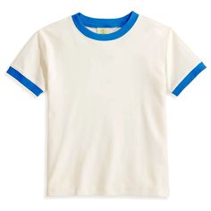 A nostalgic tribute to the iconic Retro times in off white and blue colors. Crafted with care, this Ringer Tee combines classic design elements with a touch of vintage charm. Made from high-quality cotton, our ringer t-shirt offers a comfortable and breathable fit Retro Cream Short Sleeve T-shirt, Retro Beige Short Sleeve T-shirt, Retro Cream Cotton Tops, Retro Cream Cotton Top, Cream Cotton Retro Top, Retro Beige Crew Neck T-shirt, Retro Beige Crew Neck Top, Beige Retro Crew Neck T-shirt, Retro Beige Cotton Tops