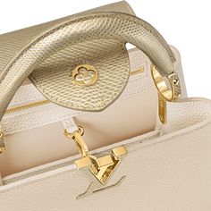 LOUIS VUITTON® - Capucines Bb - Creme Nacre Gold Silky Black Hair, Louis Vuitton Capucines Bb, Louis Vuitton Capucine, Sac Louis Vuitton, Louis Vuitton Capucines, Louis Vuitton Official, Body Style, Luxury Handbags, Cowhide Leather