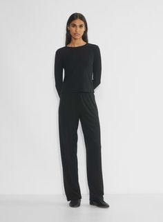 LUXE LOUNGE TOMORROW PANT | Aritzia Dinner In Paris, Ribbed Pants, Luxe Lounge, Coat Trends, Tailored Coat, 70s Boho, Zip Sweater, Ribbed Fabric, New Era