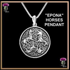 Epona Sterling Silver Pendant Goddess Of Fertility, The Celts, Scottish Jewellery, Mother Goddess, Horses Pendant, Silver Design, Celtic Cross, Engraved Items, Horse Rider