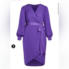 New With Tags Purple Dress Outfits, City Chic Dresses, Chic Dresses, Bride Dresses, City Chic, Mother Of The Bride Dresses, Purple Dress, Graduation Party, Color Purple