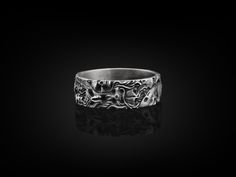 Demons Handmade Sterling Silver Men Band Ring, Lucifer Stackable Biker Ring, Silver Gothic Jewelry, Skull Gothic Ring, Anniversary Gift These 925K Sterling Silver wedding band ring photos are taken with original and every item has handmade engraving details. It's very elegant and classy for everyday use but also can be preferred as a gift for friends and family for an eternal memorial. We prepared a new collection for your loved ones which is a gift selection from BySilverStone and you can find Gothic Ring, Silver Skull Ring, Sterling Silver Wedding Band, Biker Rings, Gothic Rings, Mens Band, Ring Photos, Gothic Jewelry, Silver Wedding