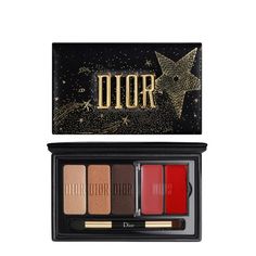 Sparkle Makeup, Eye Makeup Palette, Holiday Makeup Looks, Makeup News, Lip Palette, Custom Eyes, Dior Makeup, Dior Beauty, Holiday Makeup