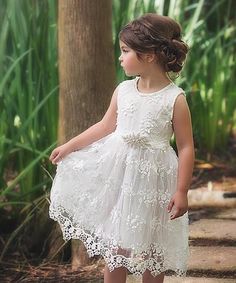 Lace Frocks, Long Flower Girl Dresses, Long Flowers, Flower Girl Hairstyles, Dress Belt, Toddler Girl Dresses, Flower Girls, Girl Dresses, Toddler Dress