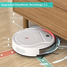 Lefant M210 Robot Vacuum Cleaner, 1800Pa Strong Suction,Slim, Quiet, Automatic Self-Charging Robotic Vacuum, Wi-Fi/App/Alexa/Remote Control,Ideal for Pets Automatic Vacuum Cleaner, Robot Cleaner, Automatic Vacuum, Smart Robot, Low Pile Carpet, Best Vacuum, Sensors Technology, Fall Prevention