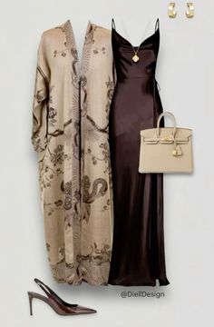 Follow for more #fashion #fashioninspiration #fashionrunway #feminism #femaleentrepreneur #girlboss #ootd #hijab #dubai Outfit Elegantes, Branded Outfits, Mode Abaya, Elegant Dresses Classy, Arab Fashion