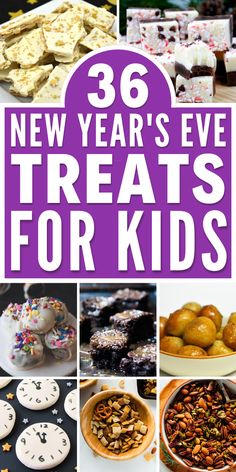 new year's eve treats for kids