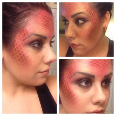 Red Dragon Makeup, Dragon Costume Women, Shrek Makeup, Shrek Rave, Shrek Halloween, Game Of Thrones House Targaryen, Shrek Dragon, Shrek Jr