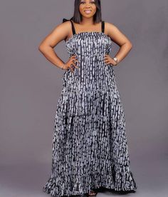 Latest Beautiful Adire Bubu gown styles to make you standout Kaftan Styles For Ladies