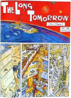 the long tomorrow comic book cover art