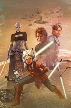 Star Wars The Clone Wars, Old Republic, Star Wars Droids, The Clone Wars, Mural Wall