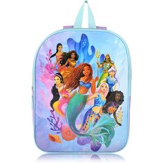 These Officially Licensed Disney Princesses backpacks are perfect for any little princess girl that wants to look adorable and stylish at School or Camp. These fan favorites feature some of the most iconic Disney Princess characters like Cinderella, Ariel, Tiana, Jasmine, Belle, Mulan, Snow White, Moana, Elsa, Anna, Stitch and Minnie Mouse! Give your kids some excitement with our great variety of styles to choose from, whether it’s our 6-piece design backpacks that comes with lunch bag, water po Backpacks For Kids, Disney Princess Backpack, Princess Backpack, Frozen Kids, Disney Princess Characters, Princess Kids, Princess Girl, Special Girl, Elsa Anna