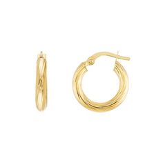 14K Gold Twisted Tube Mini Hoop Earrings - Women. A timeless classic in any womans wardrobe these rich pieces of 14 karat beauty exude a high polish quality that will punctuate any outfit. These earrings are perfectly crafted for accentuating facial features and simple enough to go with any style without being distracting. An easy to open clasp makes the perfect closure for quick application and removal. Size: one size.  Gender: female.  Age Group: adult. Birthday Wish List, Mini Hoop Earrings, Hoop Earring Sets, Birthday Wish, Earrings Women, Huggie Earrings, Facial Features, Huggie Hoop Earrings, Gold Hoops