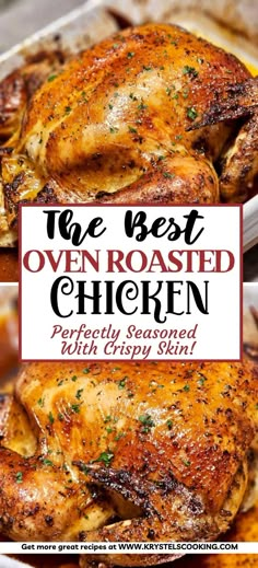 the best oven roasted chicken ever