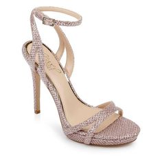 Manufacturer: Jewel Badgley Mischka Size Origin: US Style Type: Slingback Heels Collection: Jewel Badgley Mischka Closure: Material: Man Made Fabric Type: Manmade Sku: BH5889660 Size: 7.5.  Color: Pink.  Gender: female.  Age Group: adult. Heels Collection, Jewel Badgley Mischka, Slingback Heels, Slingback Heel, Heels Pumps, Badgley Mischka, Pumps Heels, Shoes Women Heels, Gender Female