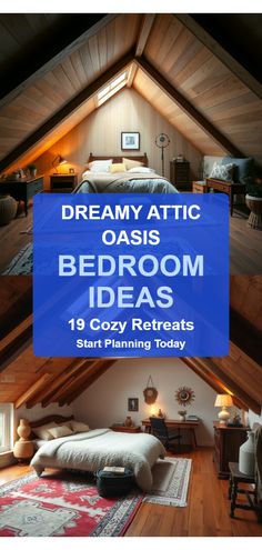 Attic bedroom Attic Room Ideas Bedrooms, Attic Closet Ideas, Attic Room Ideas