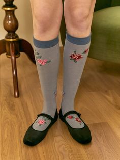 Editor's NotesSOCKS APPEAL presents lovely and unique knee-high socks with various drawings. It is a feminine and cheerful item that elevates your hairstyle. - Knee-high length- Color contrast- Various drawings- Lovely and sophisticated mood Measurements(in.)- One Size: M (KR 230MM = US 6 ~ KR 275MM = US 10.5) Composition & Care- Material: 60% Nylon, 33% Nylon, 4% Polyester, 3% Polyurethane- Machine wash available- Do not twist- Do not bleach- Do not tumble dry Designer- Your Hairstyle, Knee High Socks, Color Contrast, High Socks, Contrasting Colors, Knee High, Bleach, Tights, Socks