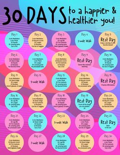 Motivasi Diet, Wellness Challenge, Health Challenge, 30 Day Challenge, Wellness Fitness, Mental And Emotional Health, Healthier You