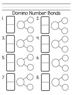 the number bonds worksheet for kids to practice counting and subming their numbers