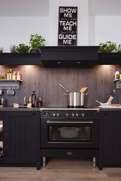 the kitchen is clean and ready to be used as a cooking area for dinner guests