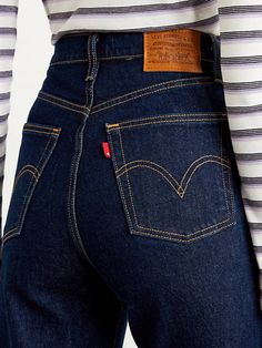 Ribcage Bootcut Jeans - Indigo | Levi's® SE High Key, Body Inspiration, Jeans Bootcut, Boot Cut Jeans, Cut Jeans, Rib Cage, Bootcut Jeans, Jeans Fit