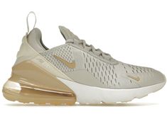 Buy and sell StockX Verified Nike shoes on StockX including the Nike Air Max 270 Light Bone Sail Coconut Milk Sesame (Women's) and thousands of other sneakers with price data and release dates. Nike 2022 Trends, Nike Air Max 270 Beige, Nike Air Max 270 Women Brown, Shoes Sneakers Nike, Nike Air Max 270, Hot Sneakers, Air Max 270, Low Light, Jordan Retro