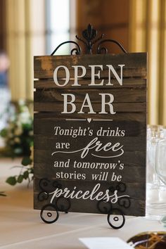 Make your wedding day extra special with these DIY wedding sign ideas! From rustic chalkboard signs to elegant painted acrylic, you'll find unique options for your ceremony and reception. Perfect for entrances, food displays, or bar areas, these signs add a charming touch. Wedding Sign Ideas