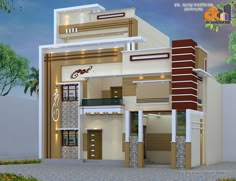 this is an image of a modern style house