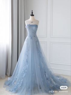 Ball Gowns Debut, Pastel Blue Ball Gown, Debut Dresses Filipino Blue, Light Blue Gowns Elegant, Baby Blue Wedding Dress, Light Blue Wedding Dress, Light Blue Gown, Debut Gowns, Matric Dress