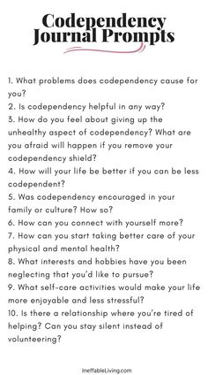 Codependency Worksheets, Overcoming Codependency, Boundaries Quotes, Codependency Recovery, Healing Journaling, People Pleasing, Daily Journal Prompts, Set Boundaries, Writing Therapy