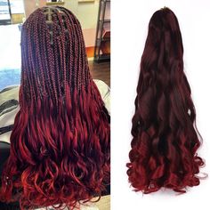 PRICES MAY VARY. ✅【New Hairstyle Design】French curly braiding hair,french curl braiding hair,spanish curly braiding hair,french curl braids,bouncy braiding hair,micro box braids, spiral curly braiding hair extensions,Ombre curly braiding hair for black women,hair extensions for braids. ✅【Premium Texture of French Curly Braiding Hair】Curly braiding hair 16 inch is manageable as human hair extensions,silky smooth texture,which is perfect for twists,braids,and locs.The bouncy braiding hair is beaut Curly Ends Hair, Wavy Crochet Hair, Curly Braiding Hair, Wavy Crochet, Hair Extensions For Black Women, Extensions For Black Women, Curl Braids, Braids Boho, Twists Braids