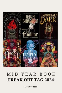 It's the middle of the year, which means it's time to look back on my reading for the year. Check it out here! #booktag #bookblogger #readingtag Book Tag, Year Book, Yearbook, Bestselling Author